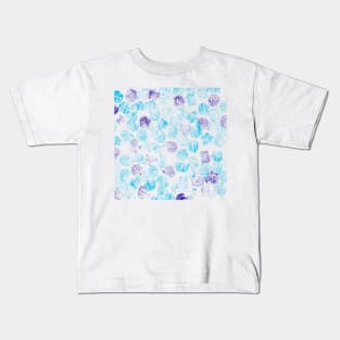 deep blue foliage Kids T-Shirt